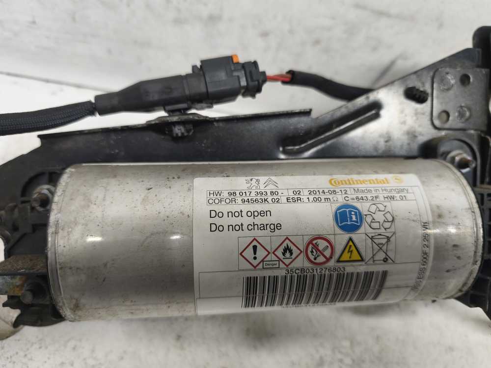 START/STOP CONDESATEUR PEUGEOT/CITROEN - Vue 2